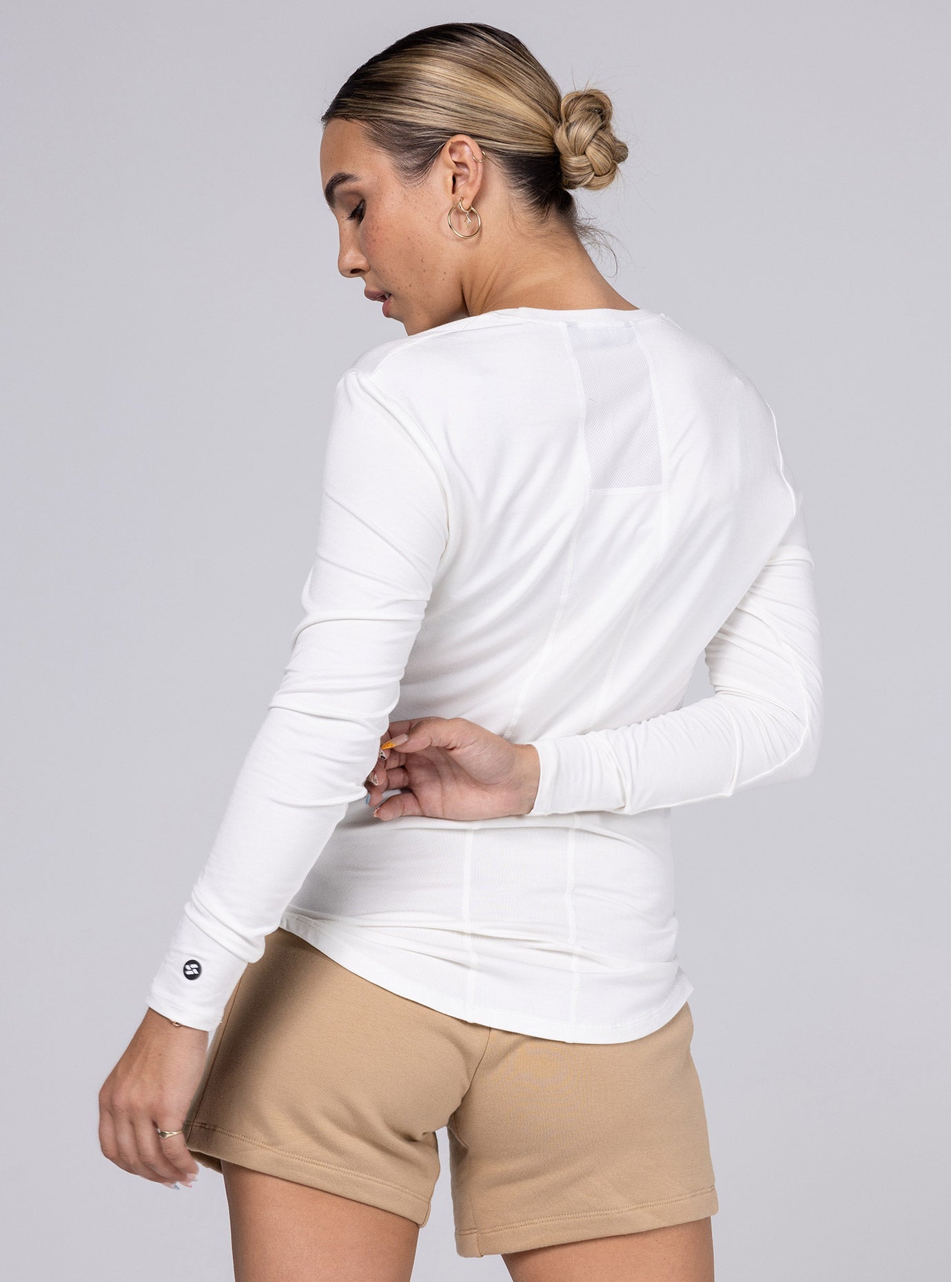 Allwear Tencel™ Scoop Neck Long Sleeve Tee - Allwear