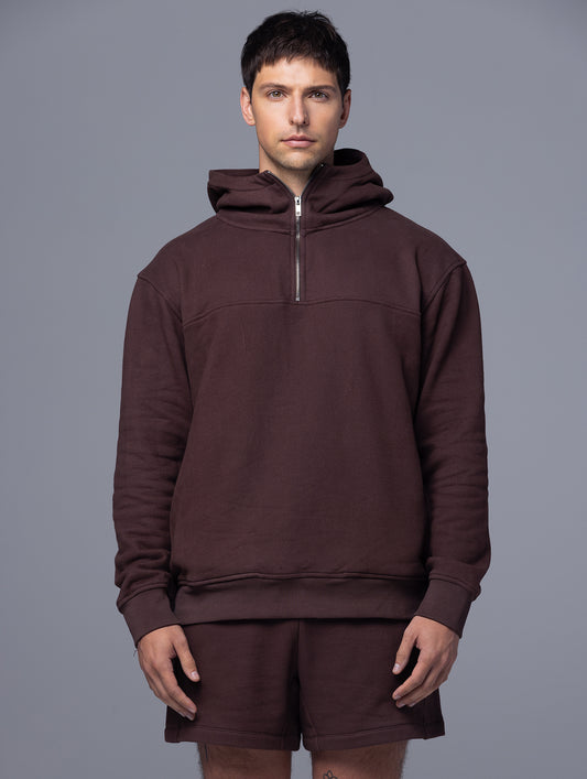 Allwear Organic Half-Zip Hoodie 2.0