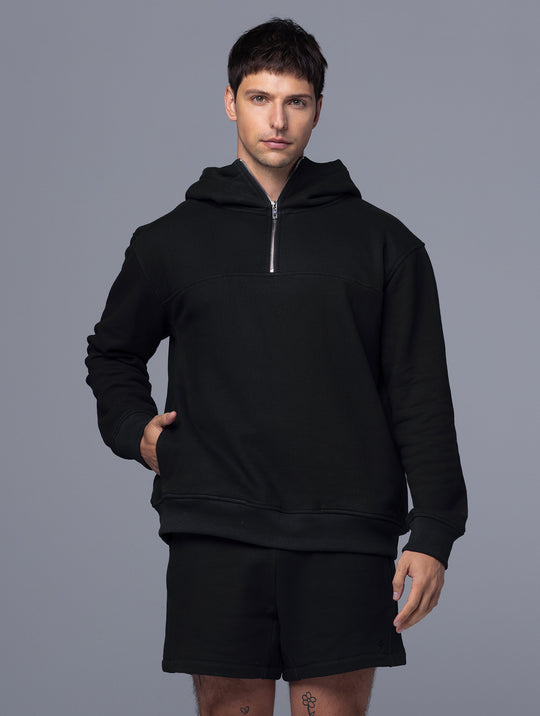 Allwear Organic Half-Zip Hoodie 2.0