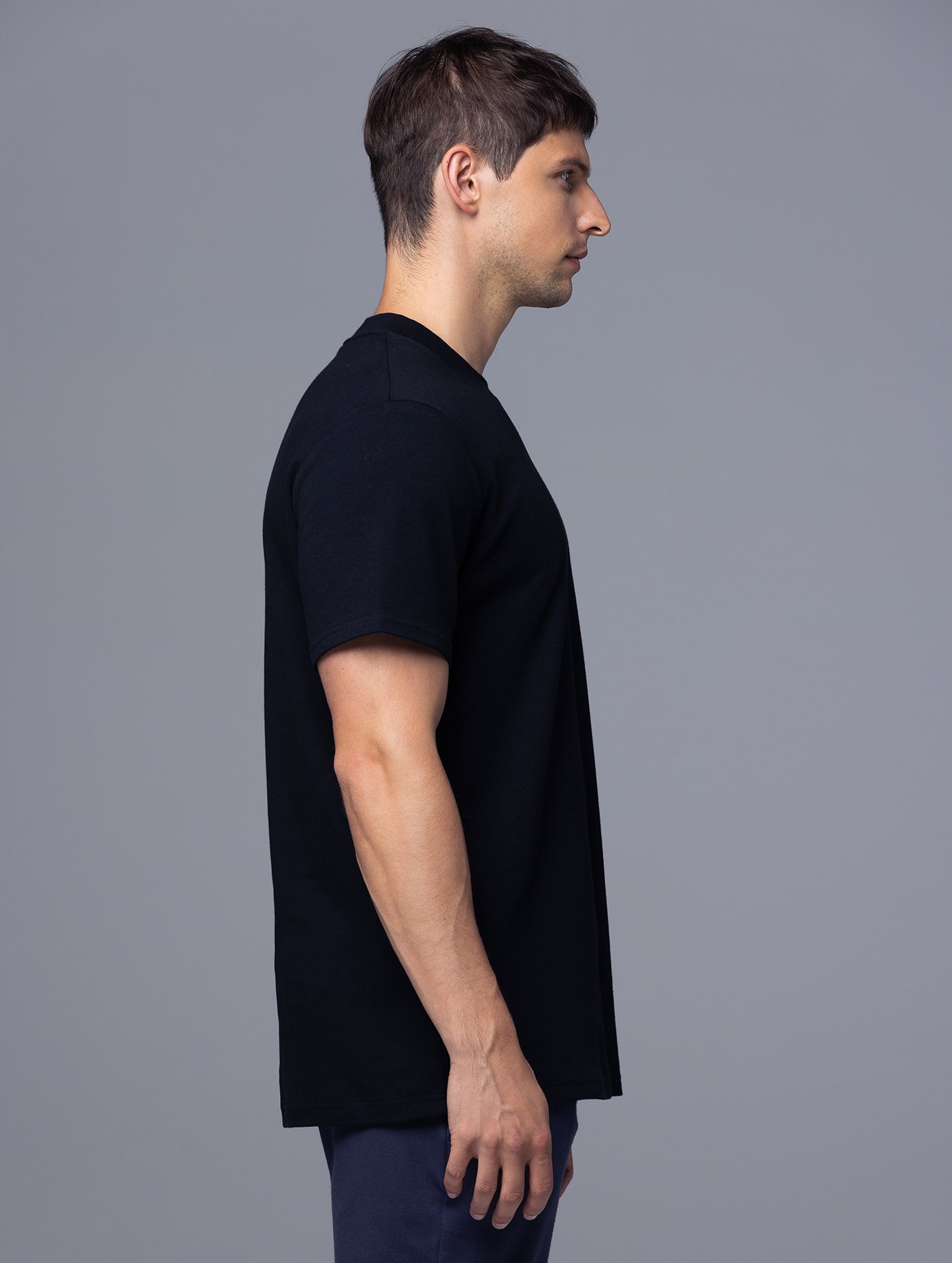 Allwear Organic Mock Neck Short Sleeve Tee Bundle