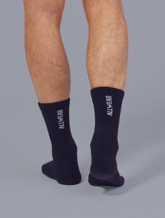 Allwear Organic Crew Socks 3 Pack Bundle