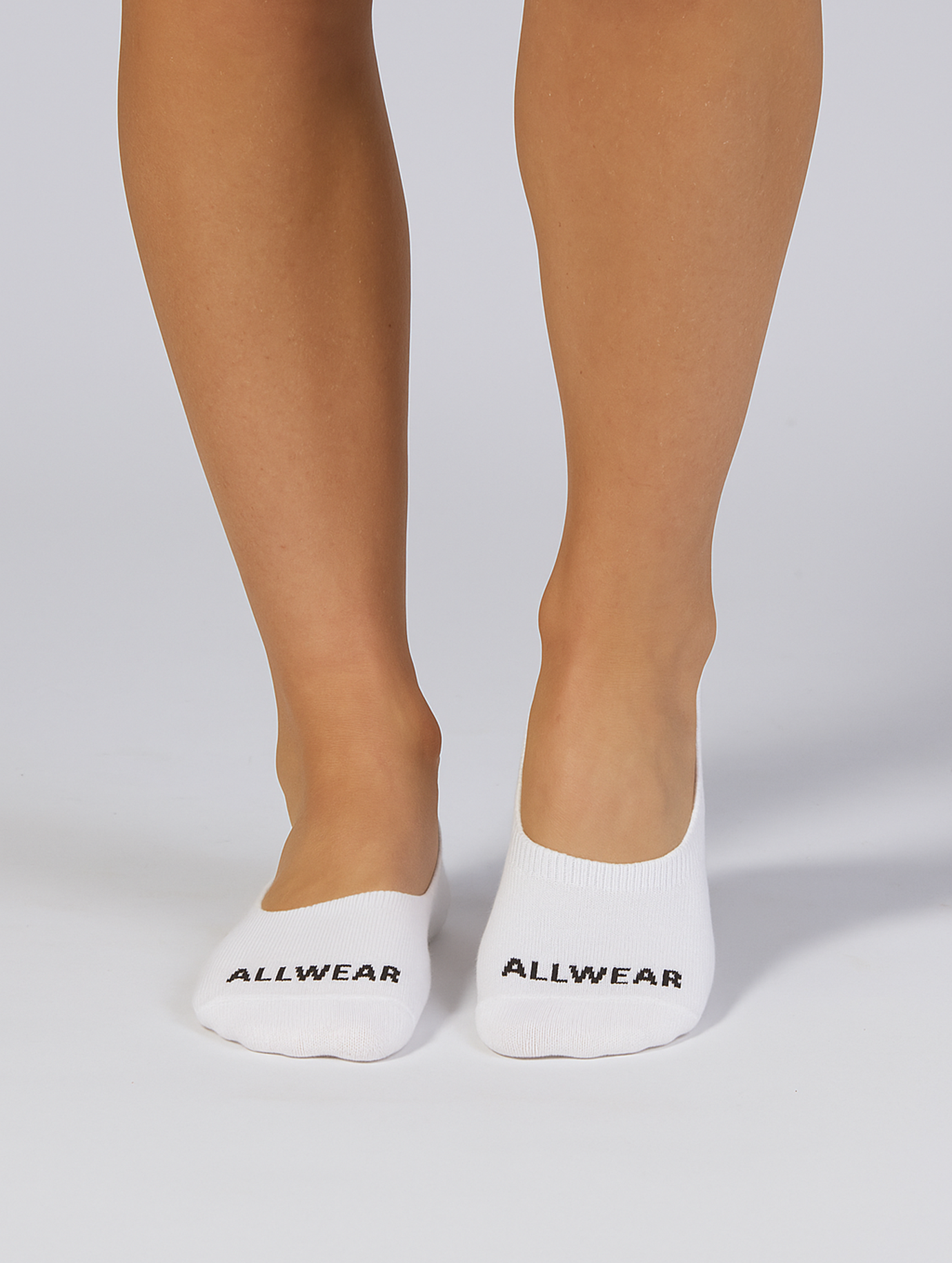 Allwear Organic No Show Socks 5 Pack Bundle
