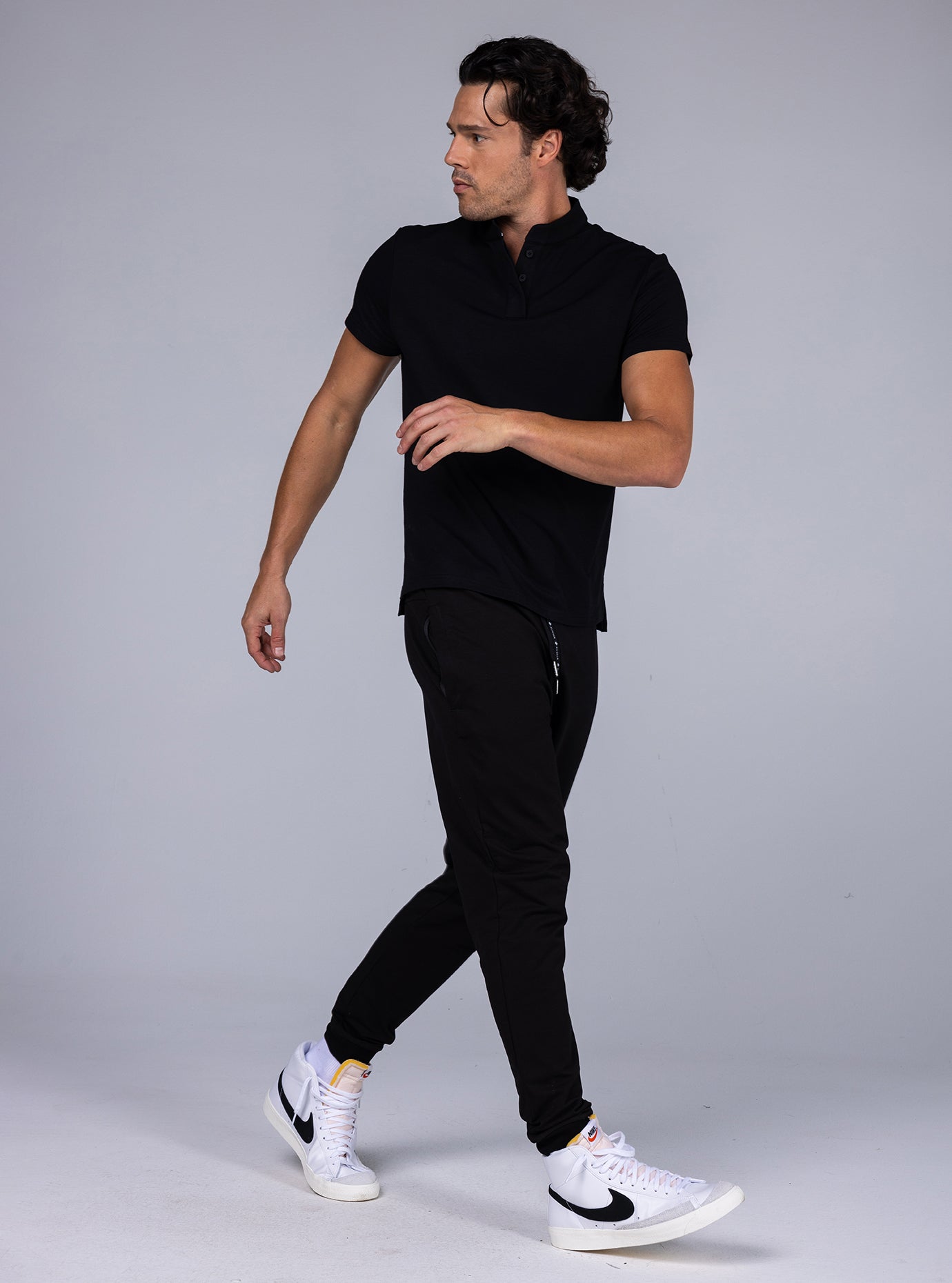 Allwear Bamboo Mandarin Polo - Allwear