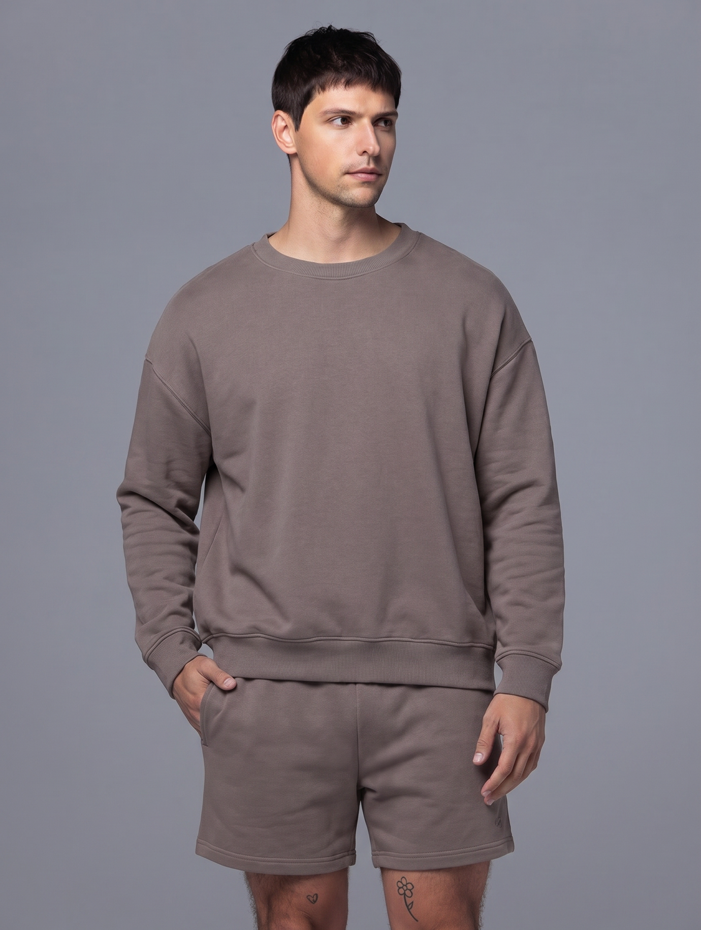 Allwear Organic Crew Neck Sweatshirt 2.0 3 Pack